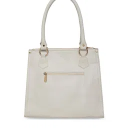 KLEIO Women Structured Tote Shoulder Bag image 2