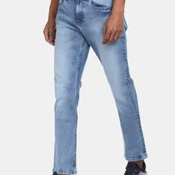 AD By Arvind Men Blue Slim Fit Stretchable Jeans image 5