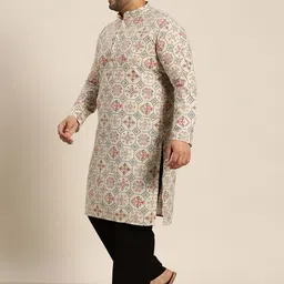 SOJANYA PLUS Ethnic Motifs Printed Kurta image 3