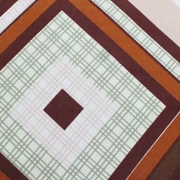 Aura Printed Fitted 144 TC Queen Bedsheet with 2 Pillow Covers image 4