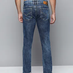 Flying Machine Men Blue Michael Slim Fit Light Fade Stretchable Jeans image 2