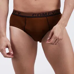 AMUL COMFY Pack Of 3 Pure Cotton Basic Briefs- AC-CBRIOE-CB-NY-LBR-3XL-3PC image 2