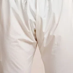 Manyavar Men  Ethnic Motifs Printed Pure Cotton Kurta with Pyjamas image 3