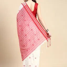 DESH BIDESH Woven Design Ethnic Motifs Pure Cotton Taant Saree image 2