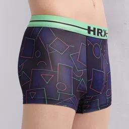 HRX by Hrithik Roshan Men Printed IntelliSoft Air Max Trunks image 2