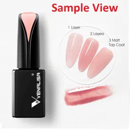 VENALISA WFrench Gel Camouflage Nail Color UV Gel Varnish Soak Off VEN-15ml-JD40 15 ml image 3