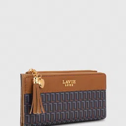 LAVIE LUXE Mono Safain Bifold Zip Monogram Printed Wallet image 5