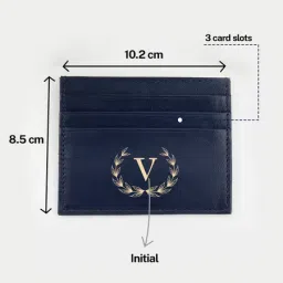 Smart Leather Wallet Personalized Combo For Men - Blue image 4