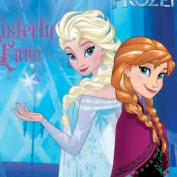 Athom Trendz Disney Frozen Blue Single 16'' x 16'' Square Cushion with Cover image 2