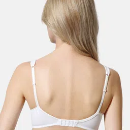 Van Heusen Women White Solid Anti Bacterial Wireless Shaper Bra ILIBR1ACSSWH11004 image 3