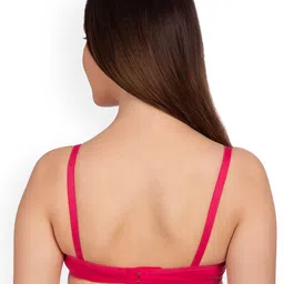 Komli Pack of 2 Non-Wired Lightly Padded T-shirt Bras K9511-2PC-DPK image 3