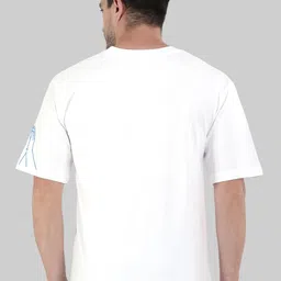 TheBTclub Unisex Oversized Typography Printed Drop-Shoulder Sleeves Pure Cotton T-Shirt image 3