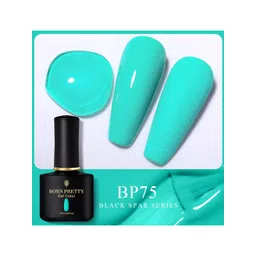 BORN PRETTY Black Spar Series Glossy-Matte UV LED Gel Nail Polish 10 ml - Shade 75 image 3