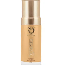 MATTLOOK High Coverage Waterproof Oil Free Matte Foundation SPF 25 Ivory - 45 gm image 4