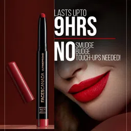 FACES CANADA Feather Light 10hr Stay Ultime Pro HD Intense Matte Lips + Primer Lipstick 1.4g - Crushed Berry 04 image 5