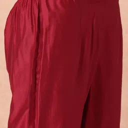 all about you Thread Work Kurta With Trousers & Dupatta image 2