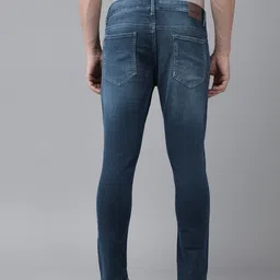 SPYKAR Men Kano Slim Fit Heavy Fade Stretchable Jeans image 2