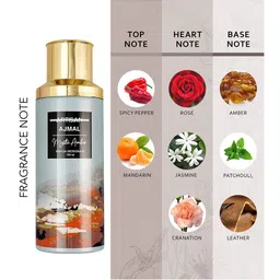 Ajmal Set Of 4 Deodorant- Lavender Lust + Orchid Love + Mystic Amber + Musky Wood - 600ml image 3