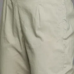 Biba Women Green Floral Printed Regular Kurta with Palazzos & With Dupatta image 4