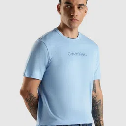 Calvin Klein Jeans Brand Logo Printed Cotton T-shirt image 2