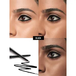 Lakme 9 to 5 Set of 2 Eyeconic Kajal, Lasts upto 24hrs - Deep Black, 0.35g Each image 4