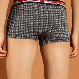 Dollar Bigboss Men Pack Of 2 Assorted Printed Combed Cotton Trunks MDTR-17-PO2-MODERNTNK image 2