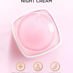 LOreal Paris Glycolic Bright Glowing Night Cream for Dark Spot Removal - 50 ml image 2