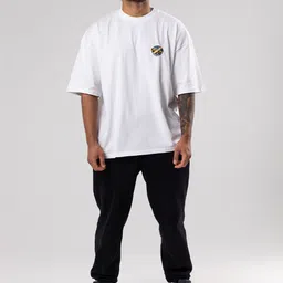 R.Code by The Roadster Life Co. Men Printed Applique T-shirt image 3