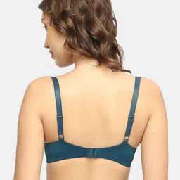 Soie Women Medium Coverage Lightly Padded Underwired Lace T-shirt Bra image 4