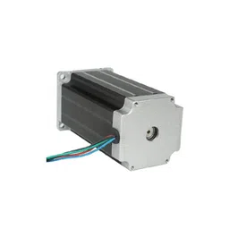 NEMA 23 30.61 kg-cm Hybrid Stepper Motor (Shaft Dia. 6.35mm)-57HS112-3004-03- Round Type image 2