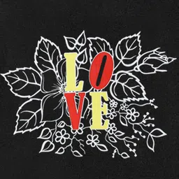 Naughty Ninos Girls Black & Off-White Printed Hooded Sweatshirt image 2