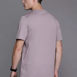 ADIDAS Men Brand Logo Printed Growth BOS Pure Cotton T-shirt image 2