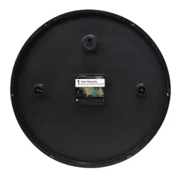 RANDOM Pink & White Round Colourblocked 30.4 cm Analogue Wall Clock image 3