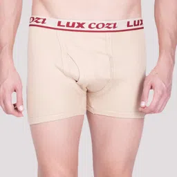 Lux Cozi Men Pack Of 4 Assorted Pure Cotton Trunks COZI_LONGS_ICDF_4PC image 5