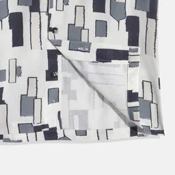 CAVIO Boys Printed Pure Cotton Shirt with Shorts image 3