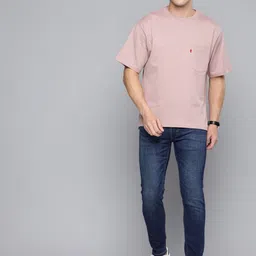 Levis Men Skinny Tapered Fit Heavy Fade Stretchable Jeans image 4