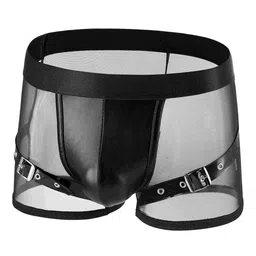 PANTEAZY Mid-Rise Black Strap Basic BriefsJSY-S01-BR-B-M image 2