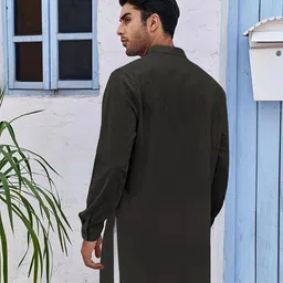 Anouk Men Thread Work Kurta image 5
