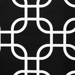 SEJ by Nisha Gupta Black Set of 2 Printed 16" x 16" Square Cushion Covers image 3