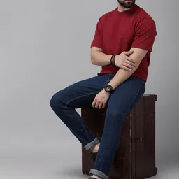 The Roadster Life Co. Men Slim Fit Stretchable Jeans image 4