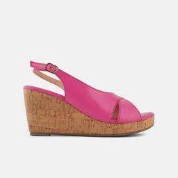 DressBerry Women Wedge Sandals with Buckles image 2