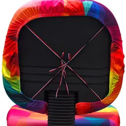 Cortina Set of 6 Multicoloured Printed Chair Covers image 3