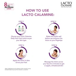 Lacto Calamine Unisex Oil Balance Lotion 60 ml image 5