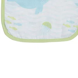 OOKA Kids Set Of 3 Printed Muslin Washcloths image 3