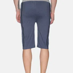 Dollar Men Multicoloured Solid Regular Fit Lounge Shorts image 3