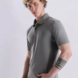 Calvin Klein Jeans Polo Collar Cotton T-shirt image 2