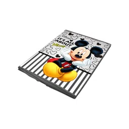 Kuber Industries Set of 2 Grey & White Printed Foldable Laundry Basket With Lid & Handles image 4