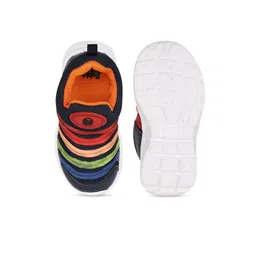 Bubblegummers Boys Multicoloured Striped Slip-On Sneakers image 4