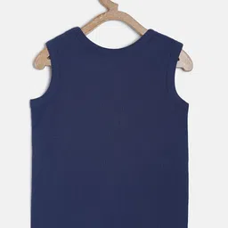 MINI KLUB Boys Pack Of 2 Solid Basic Innerwear Vests image 4