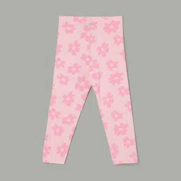Juniors by Lifestyle Girls Pack of 2 Printed Cotton Leggings image 4
